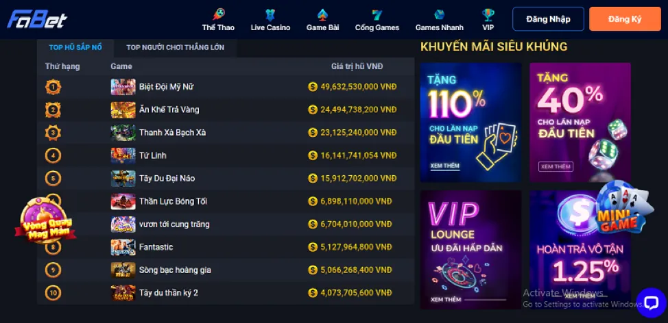 Chương trình VIP hu88666